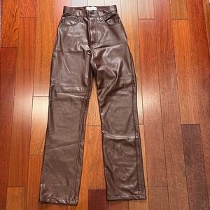 Abercrombie Leather pants